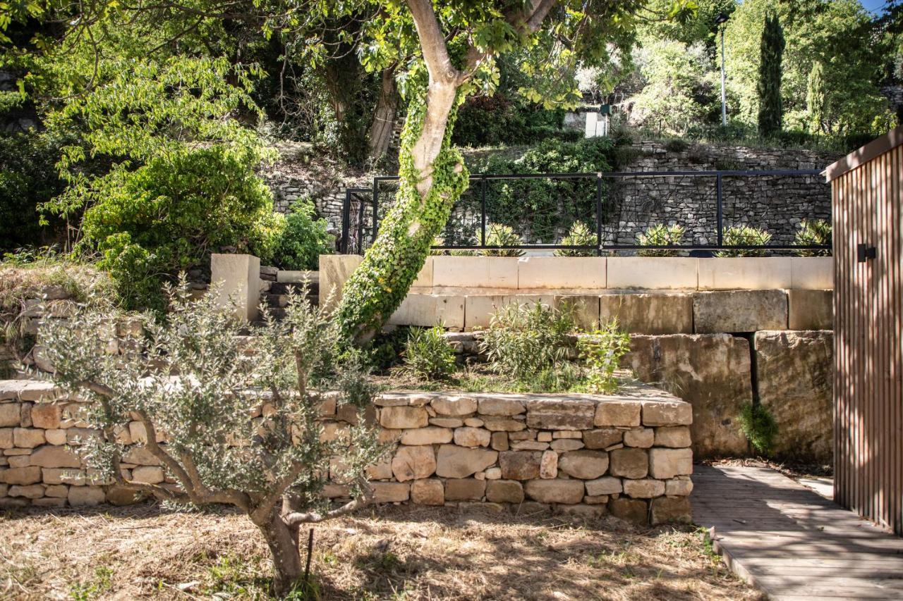 Les Cabanes De La Fontaine Lacoste  Esterno foto
