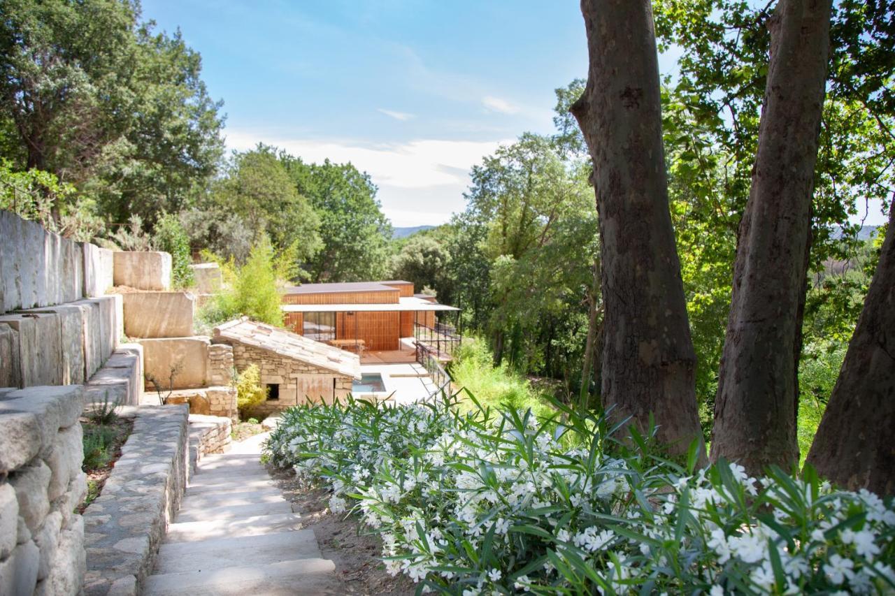 Les Cabanes De La Fontaine Lacoste  Esterno foto