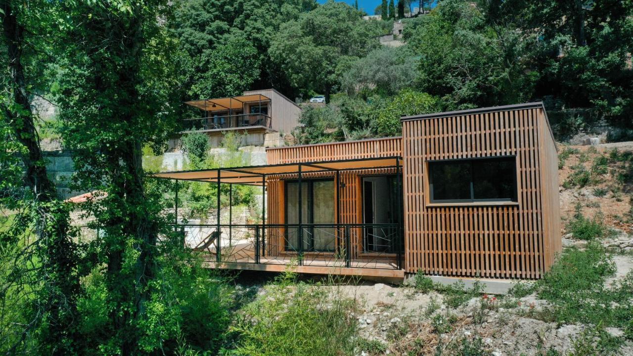 Les Cabanes De La Fontaine Lacoste  Esterno foto
