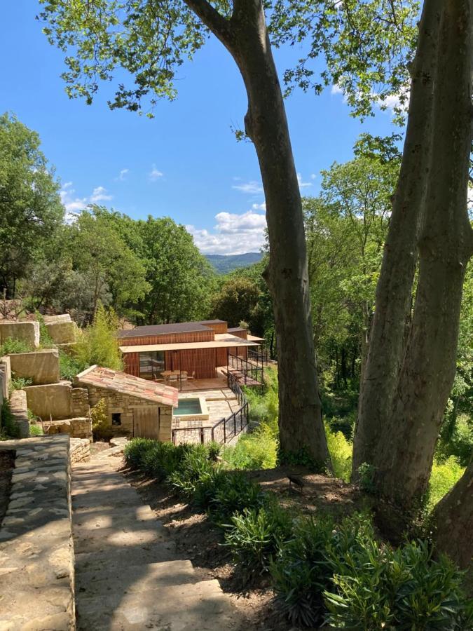 Les Cabanes De La Fontaine Lacoste  Esterno foto