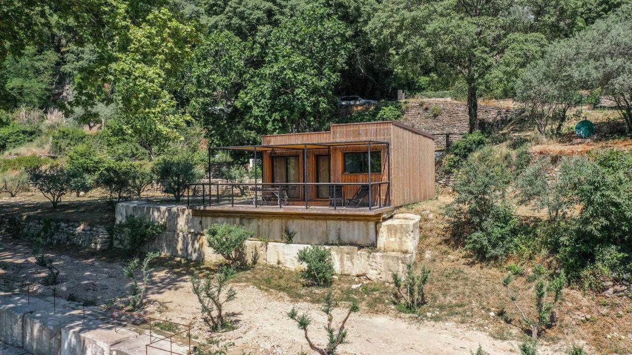 Les Cabanes De La Fontaine Lacoste  Esterno foto